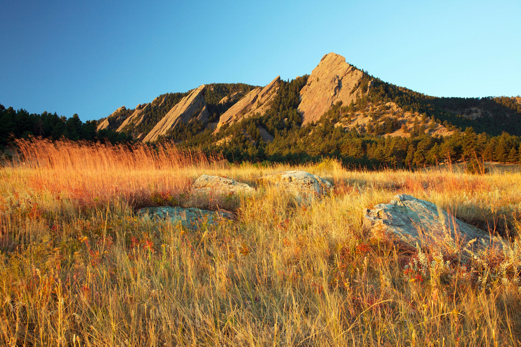 Boulder Colorado Flatirons